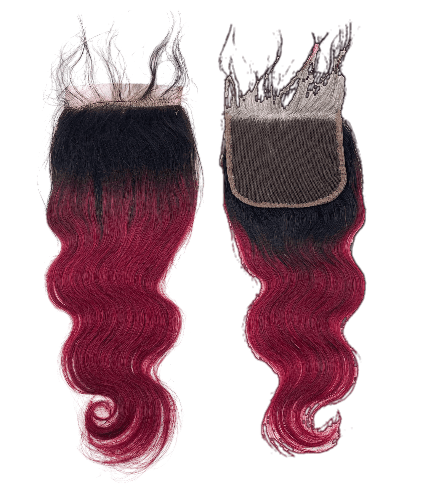 RIO Body Wave Closure  5x5 Wine