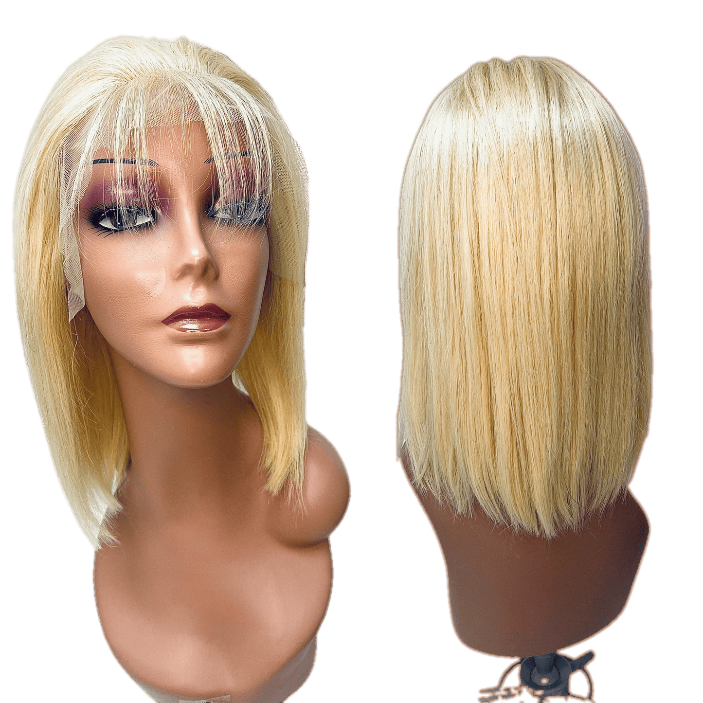 RIO Ukrainian Straight Human Hair Front Lace Wig