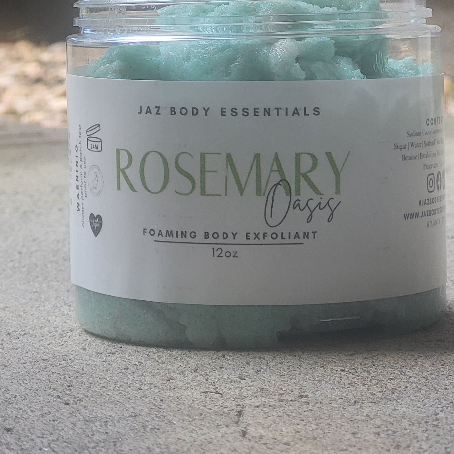 Foaming Body Scrub 12oz