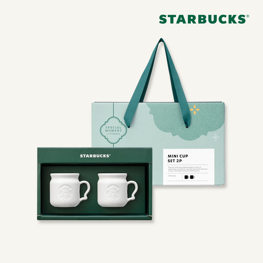 [Starbucks] [Snow Gift] Mujagi Mini Cup Set (2P)-0