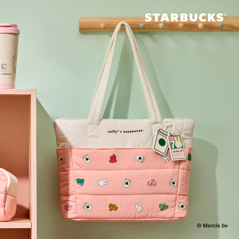 Forever Miffy Puffer Bag Large × Starbucks-1