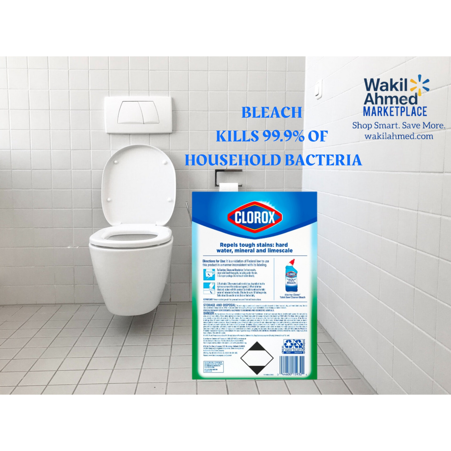 Clorox Toilet Bowl Cleaner Tablets Bleach – Ultra Clean & Long-Lasting