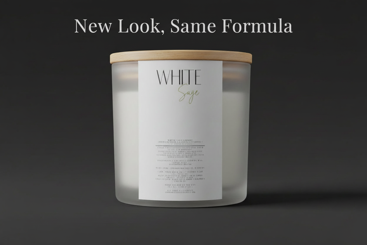 White Sage Candle Energy clearing Aromatherapy Candle-2