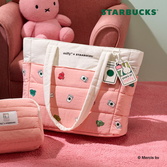 Forever Miffy Puffer Bag Large × Starbucks-0