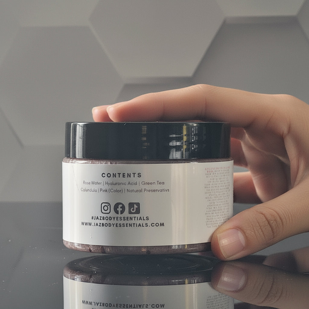 Rose Jelly Face Mask 4oz-3
