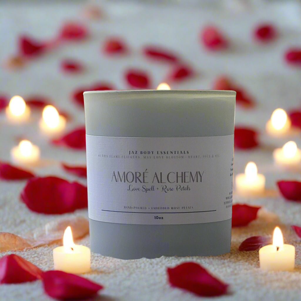 Amore' Alchemy "Love Spell" Lux Candle 10oz-0