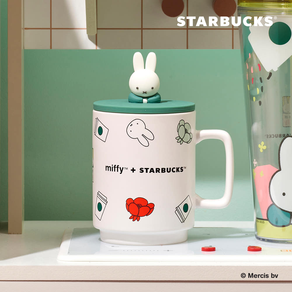 Forever Miffy Figure Mug 355ml × Starbucks-0