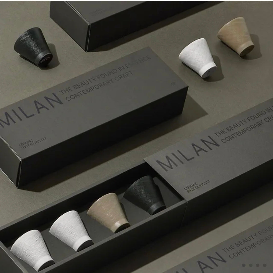 Neoflam Milan Shot Glass 4P Gift Set (Gift Box Included)-0