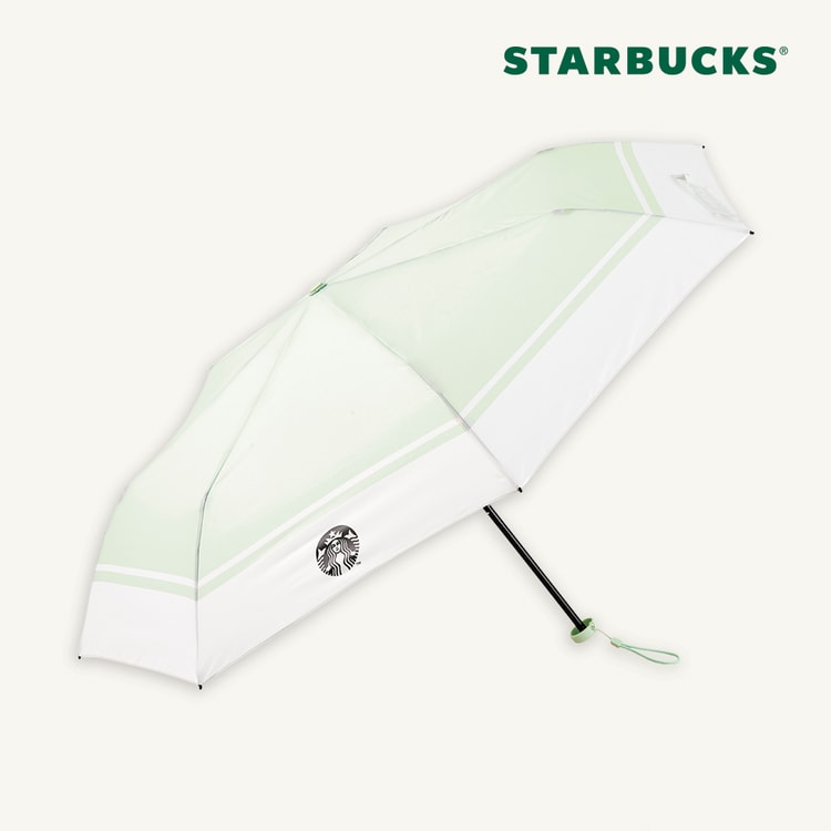 [Starbucks] Daily Cream Beige 3-tier Umbrella-2