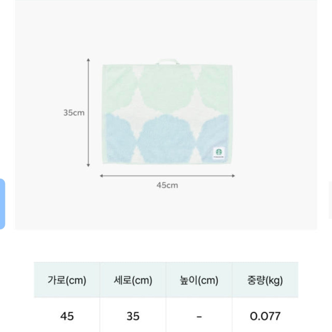 [Starbucks] Starbucks Hand Towel Set 3P-2
