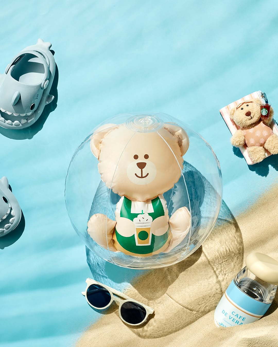 [Starbucks] Bearista Beach Ball-0