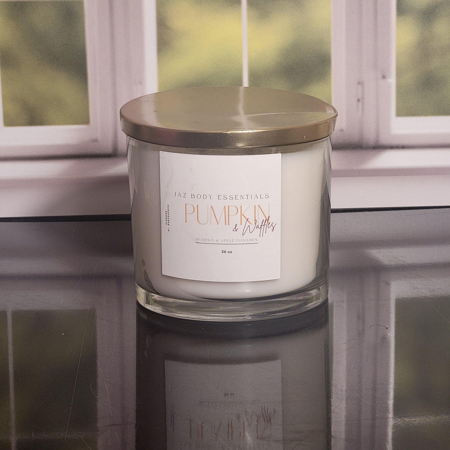 Peaches and Prosecco Scented 4 wick 36oz Candle