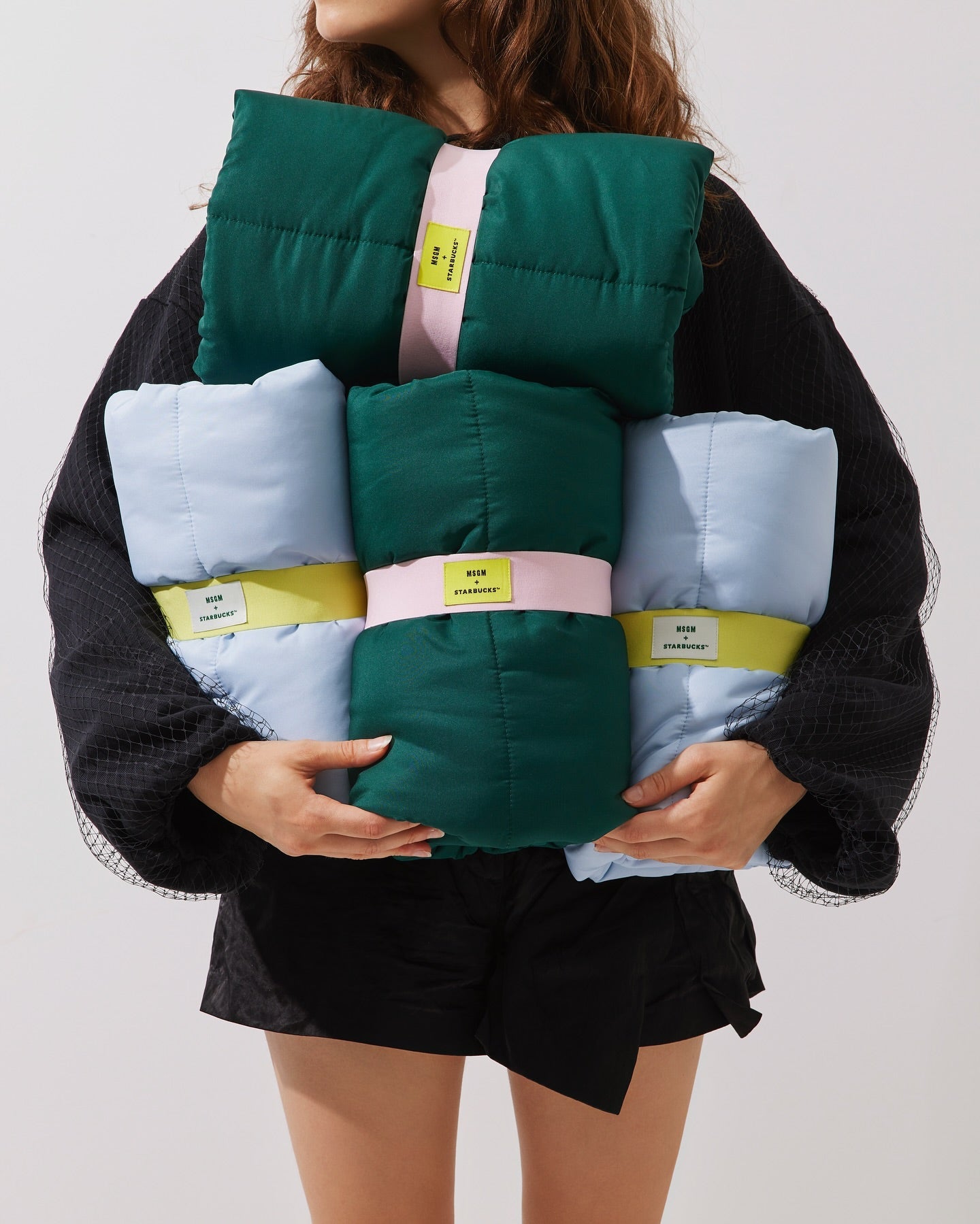 MSGM x Starbucks Collaboration Blanket-0