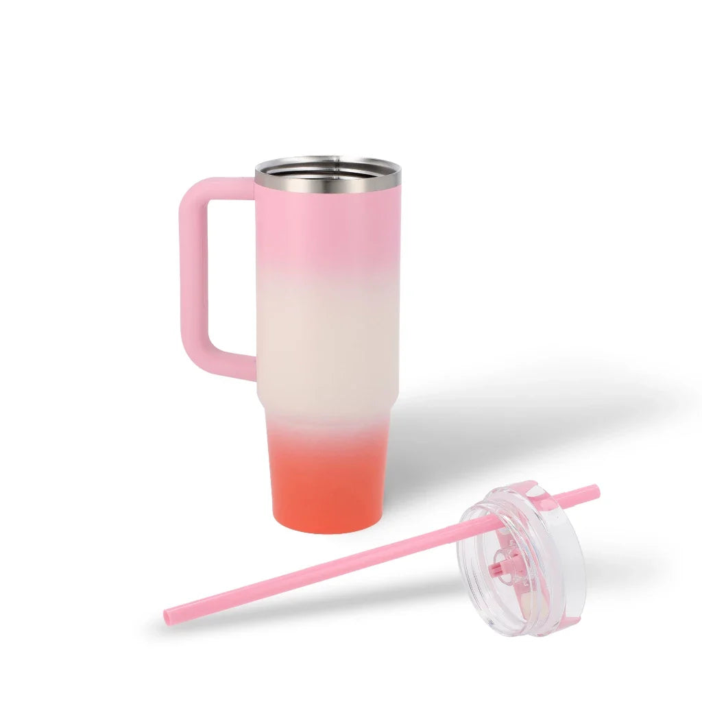 Starbucks + Stanley Pink Gradient  Stainless Steel Cold Cup 30oz-1
