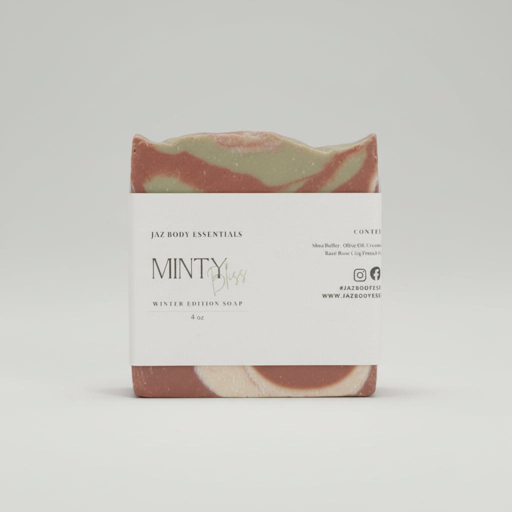 Minty Bliss Soap Bar 4oz