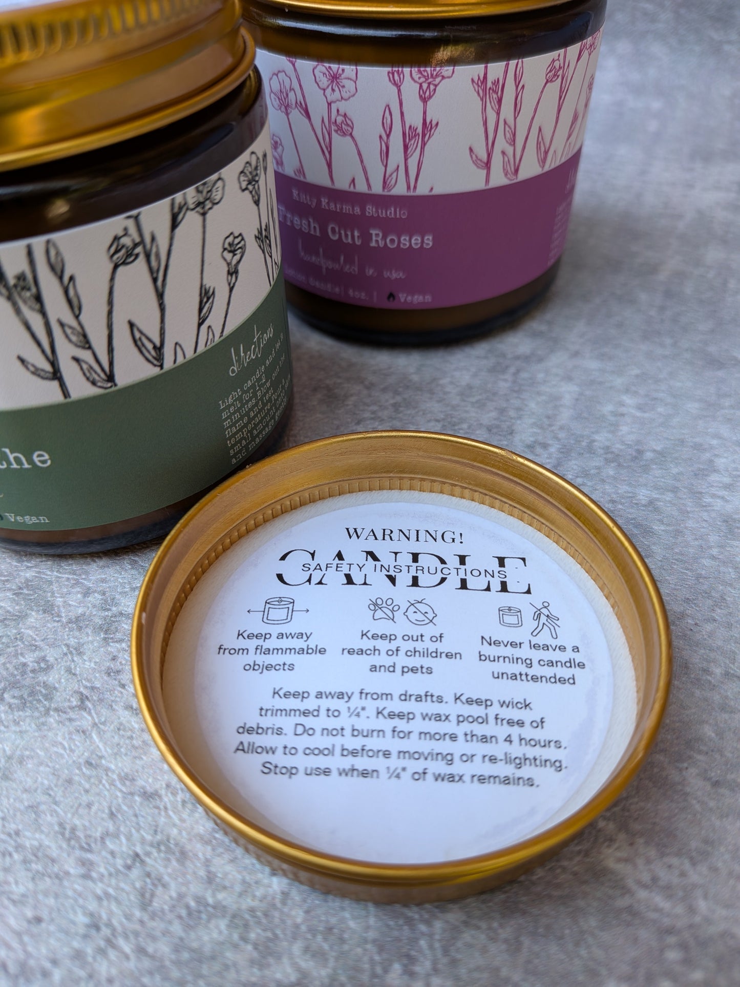 Star Dust Massage Lotion Candles for Anxiety | Sleep
