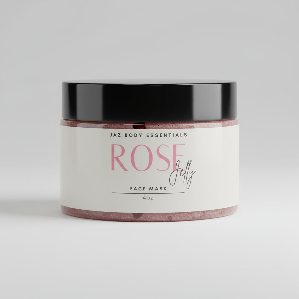 Rose Jelly Face Mask 4oz-0