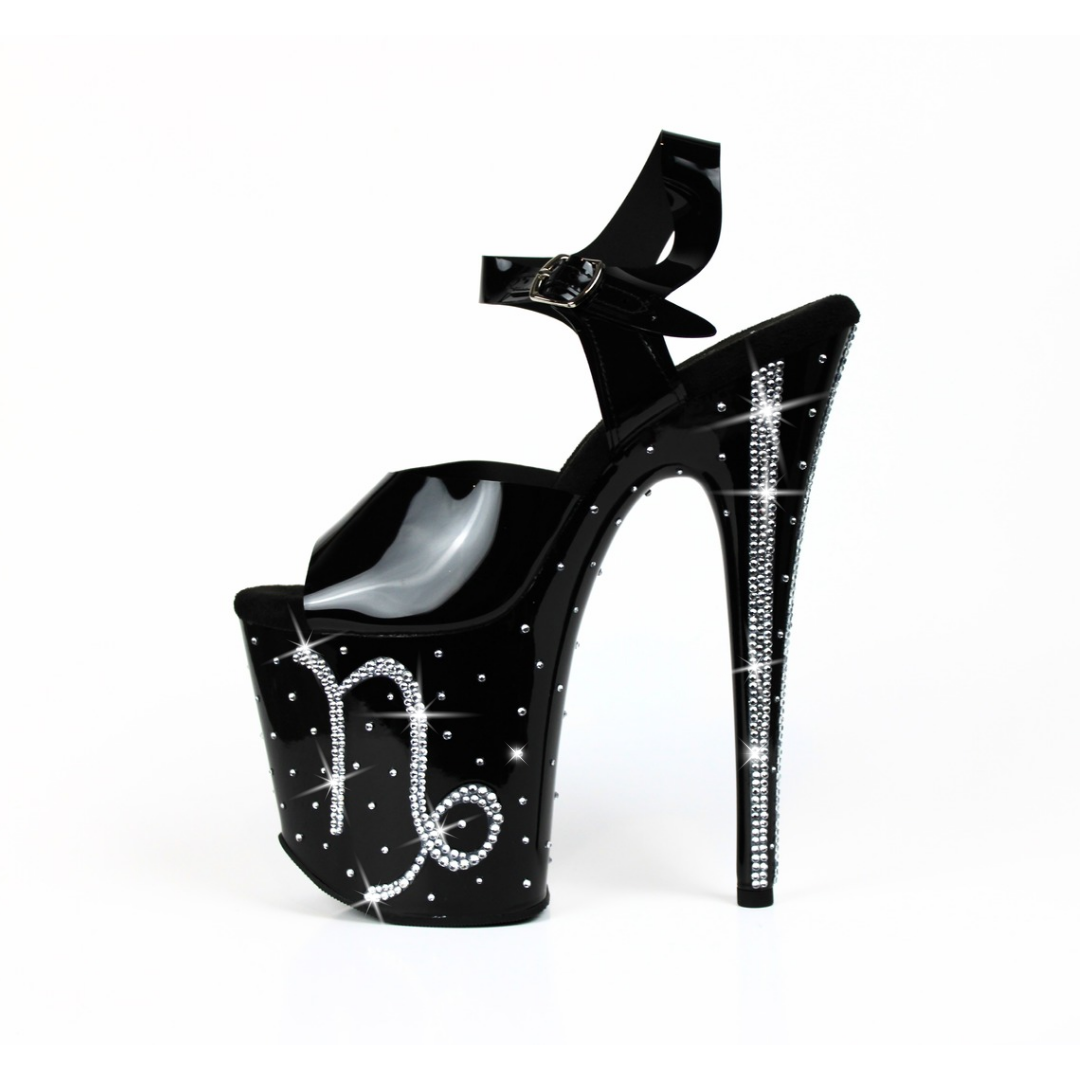 Capricorn Zodiac ✨ 8 Inch Heels with 4 Inch Platform Base