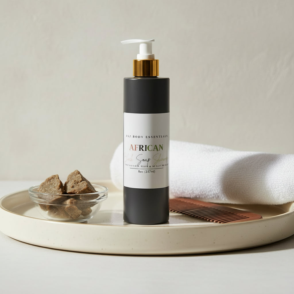 African Black Soap Shampoo-0