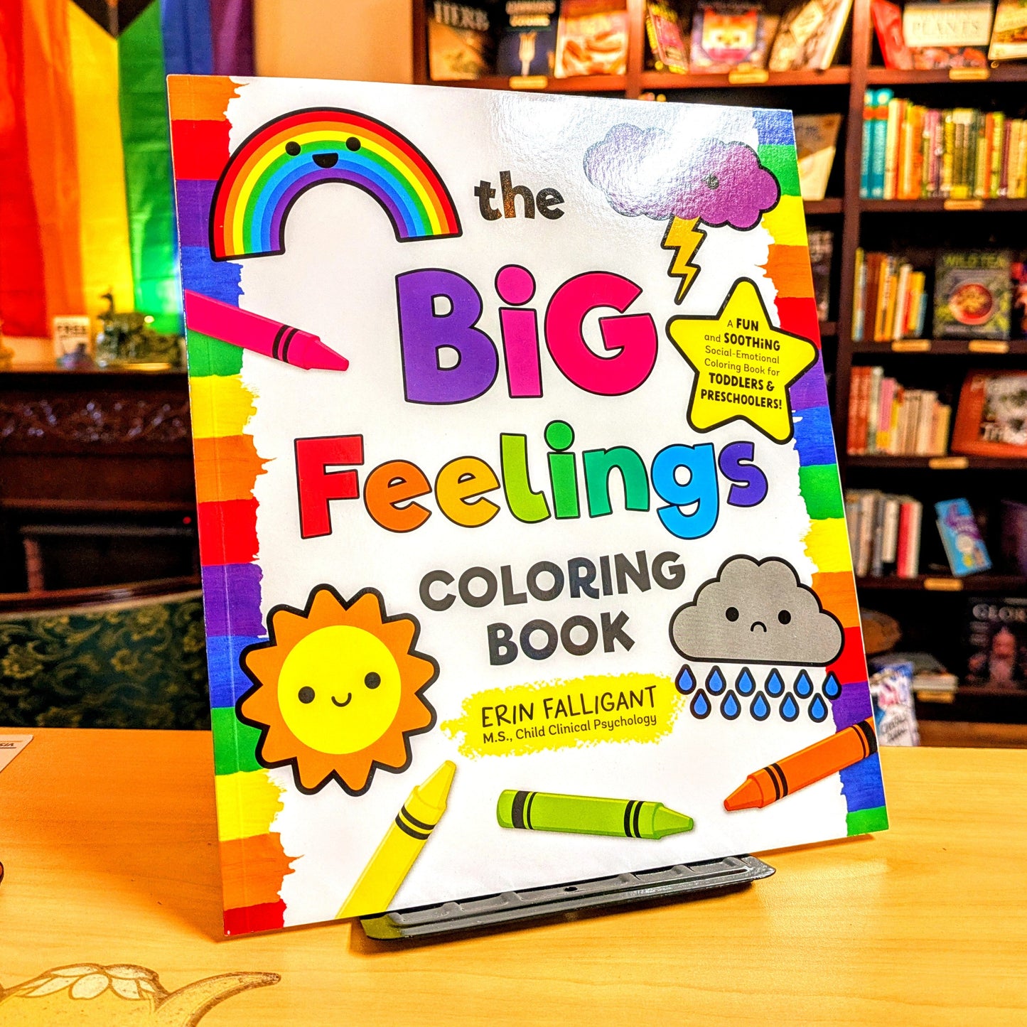 The Big Feelings Coloring Book: A Fun and Soothing Social-Emotional Coloring Book for Toddlers and Preschoolers!