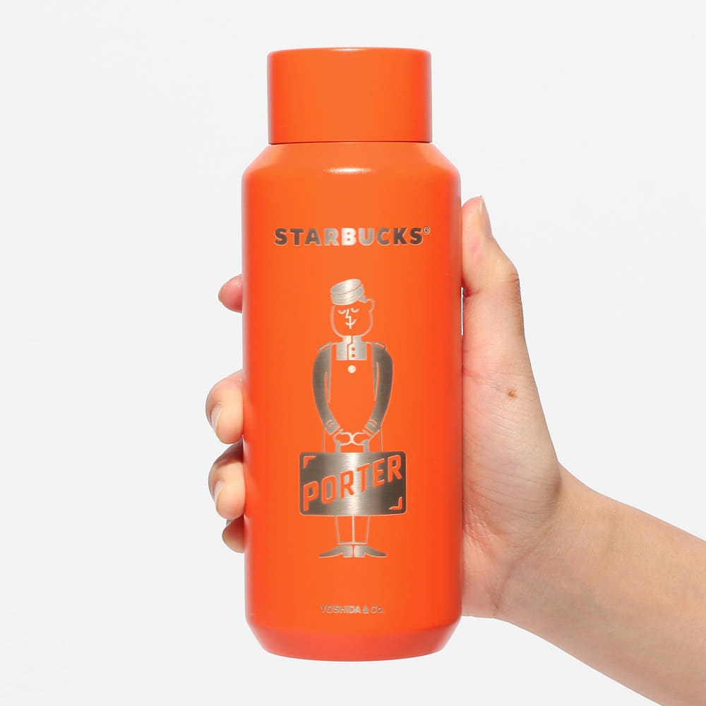 STARBUCKS x PORTER Japan Stainless Steel Bottle 355ml-1