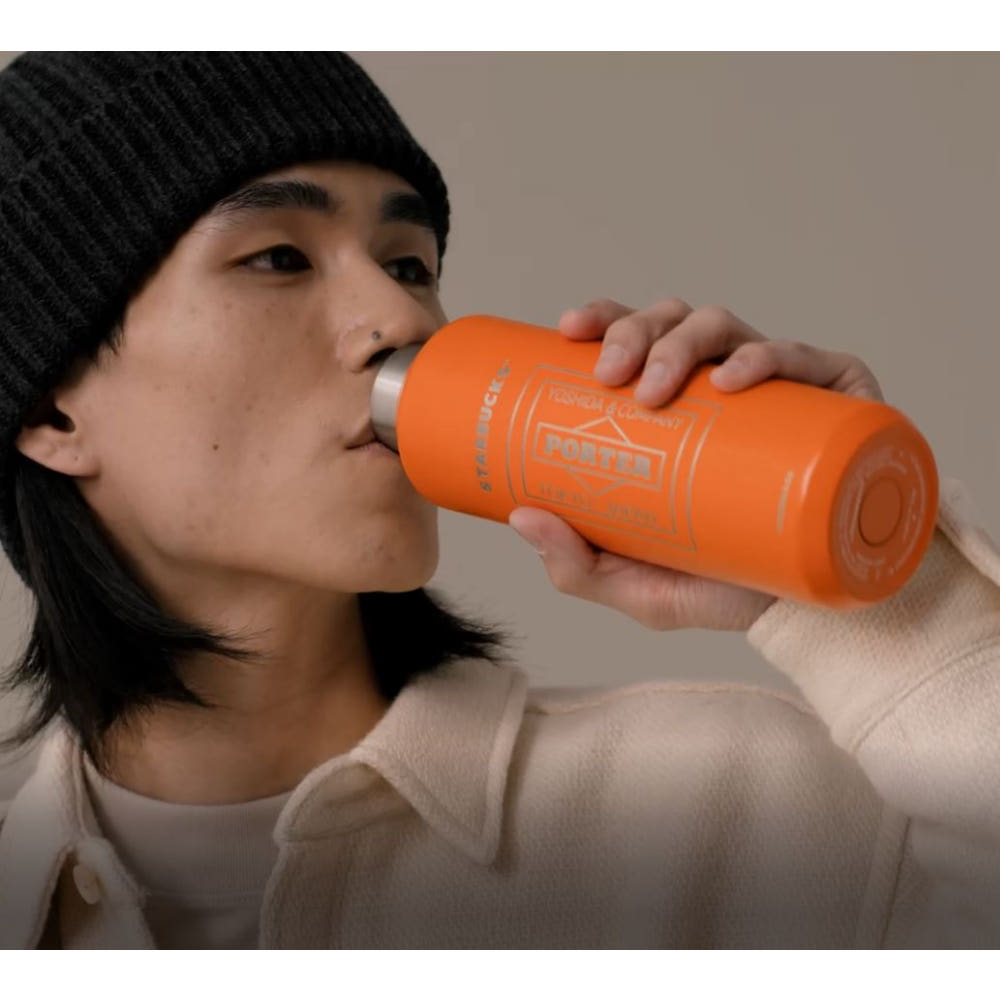 STARBUCKS x PORTER Japan Stainless Steel Bottle 591ml-1