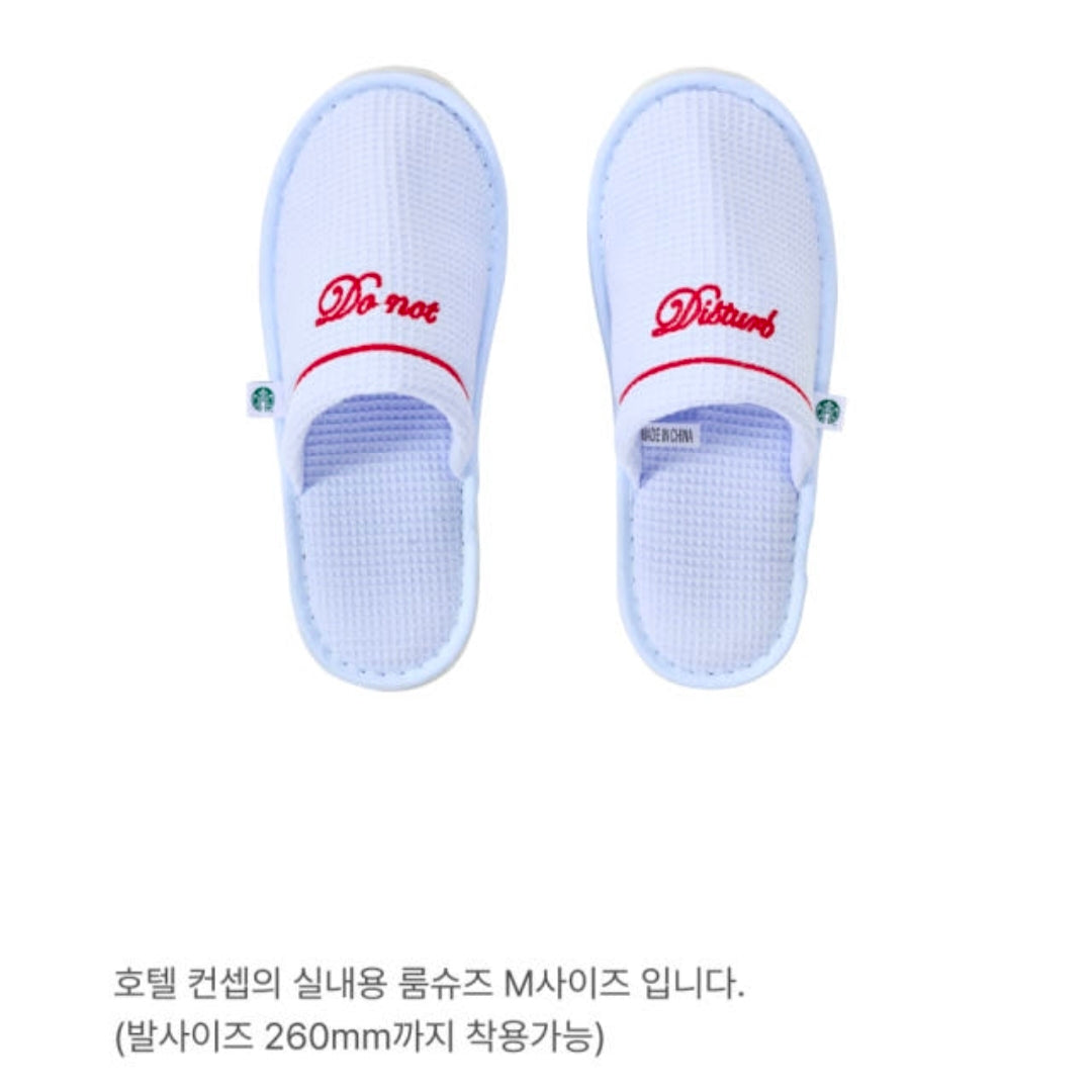 Starbucks]Josun Hotel Multi Big Terry Bag + Room Shoes M-4