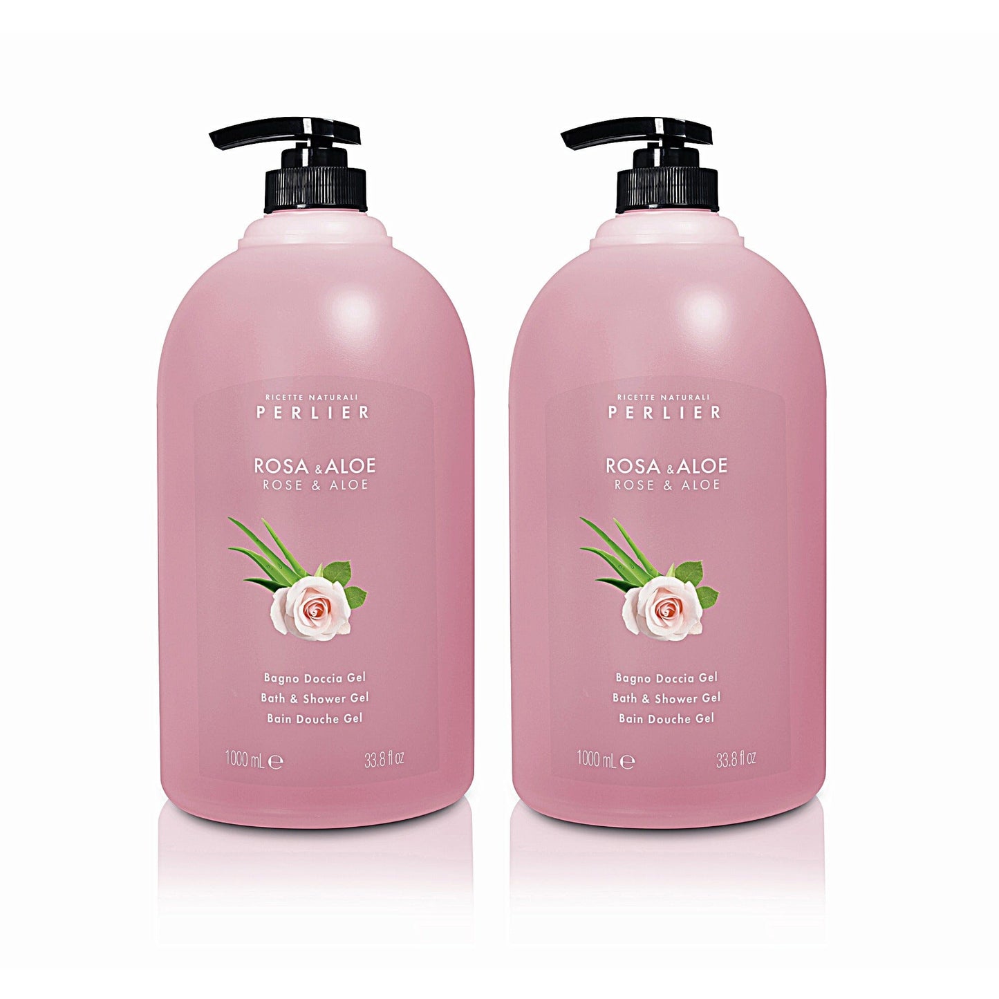 Rose + Aloe Bath & Shower Gel