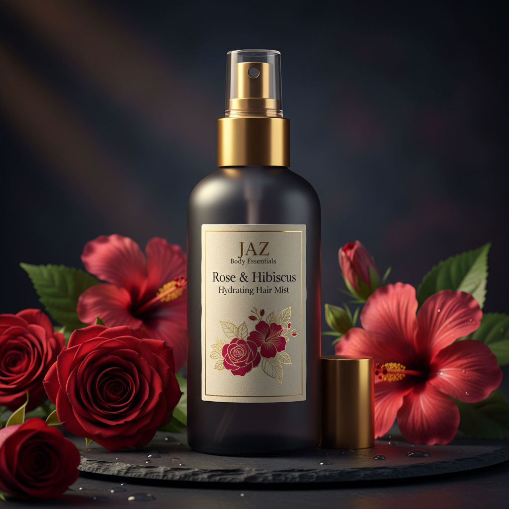 Rose & Hibiscus Leave-In Hydrating Hair Mist