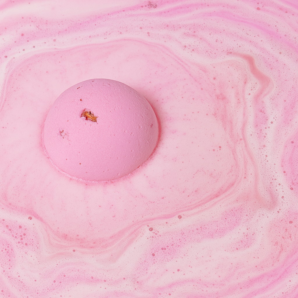 You Are Loved - Rose Bath Bomb Self-Love Soak-1