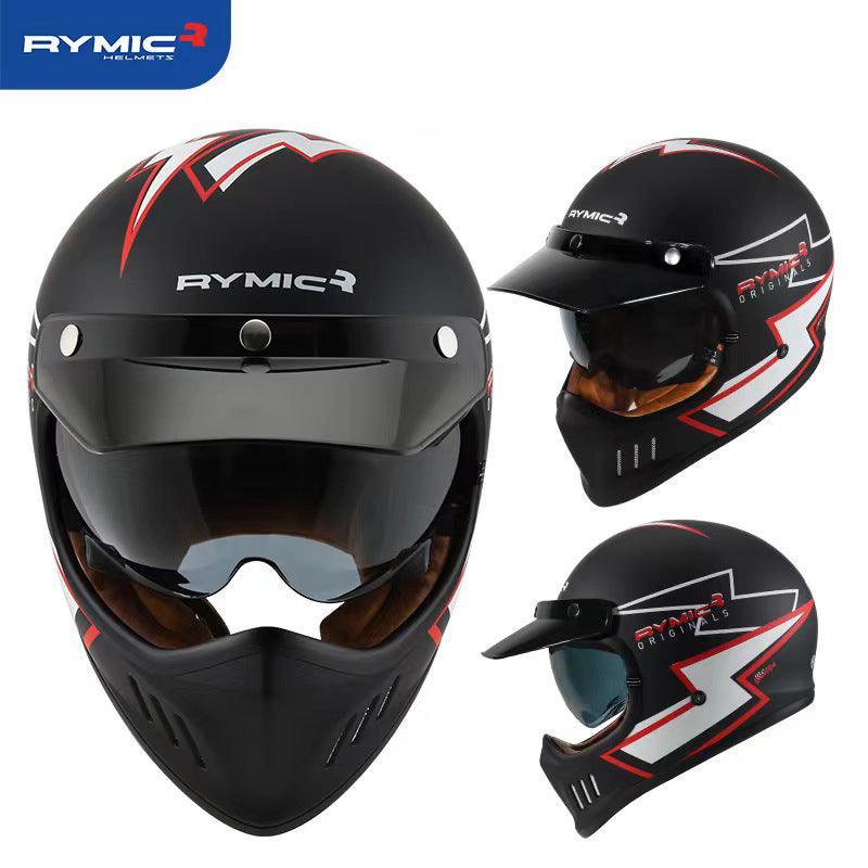 RYMIC™ Vintage Full Face Helmet