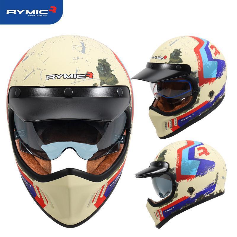 RYMIC™ Vintage Full Face Helmet