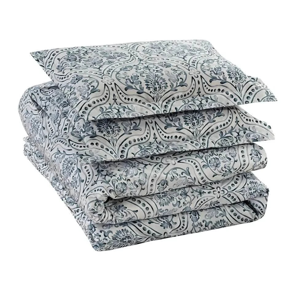 3-Piece Set: Bibb Home 1800 Series Egyptian Luxury Duvet Cover Set