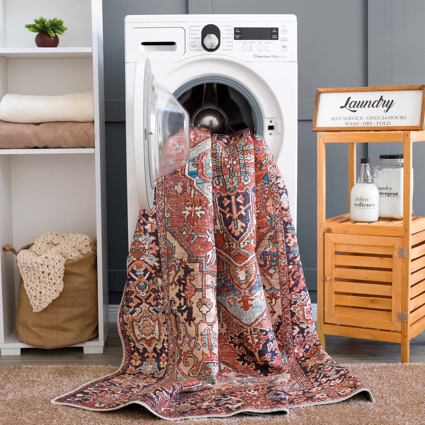 Neyland Washable Area Rug-6