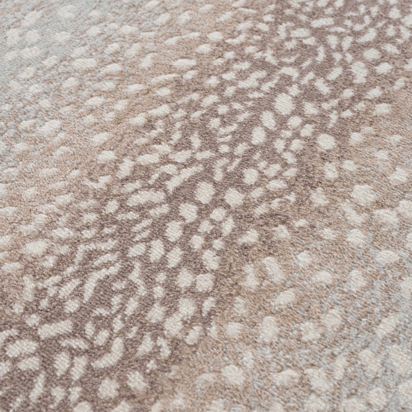 Pointblank Tan Leopard Print Rug-5