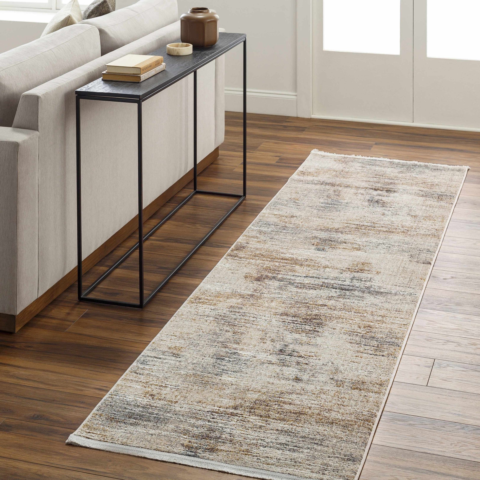 Carol Luxe Rug with Fringes-1