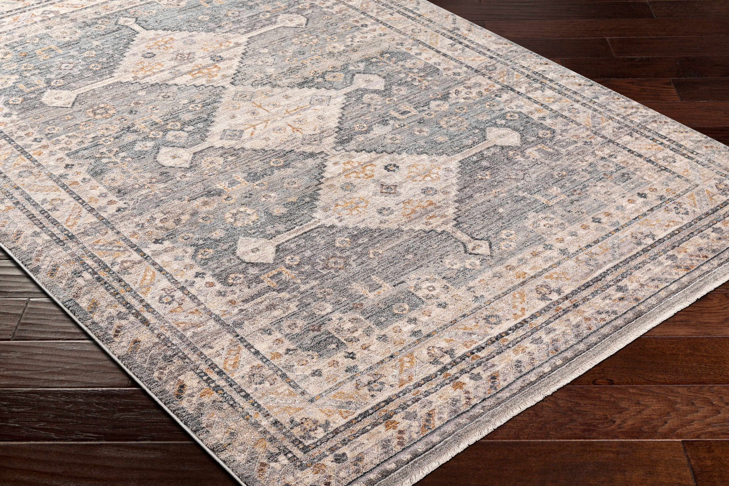 Lyam Luxe Rug with Fringes-2