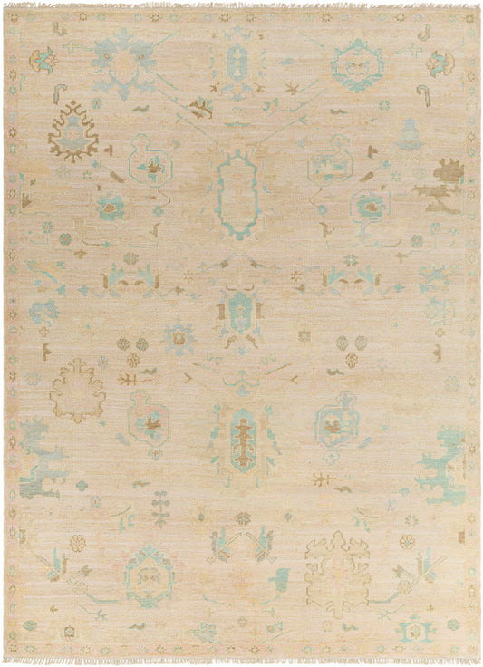 Beige Amiri Area Rug - Clearance-0