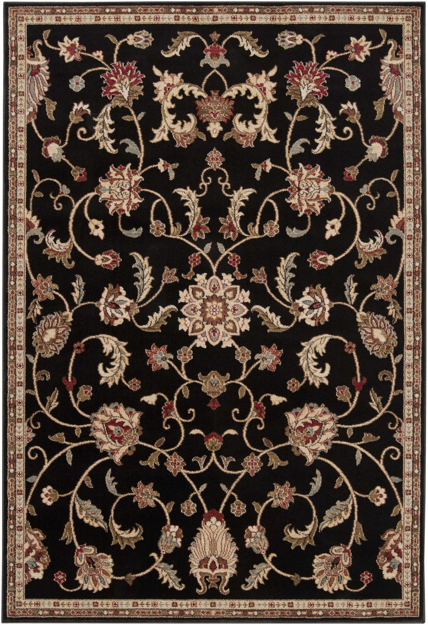 Salona Luxe Black Rug-5