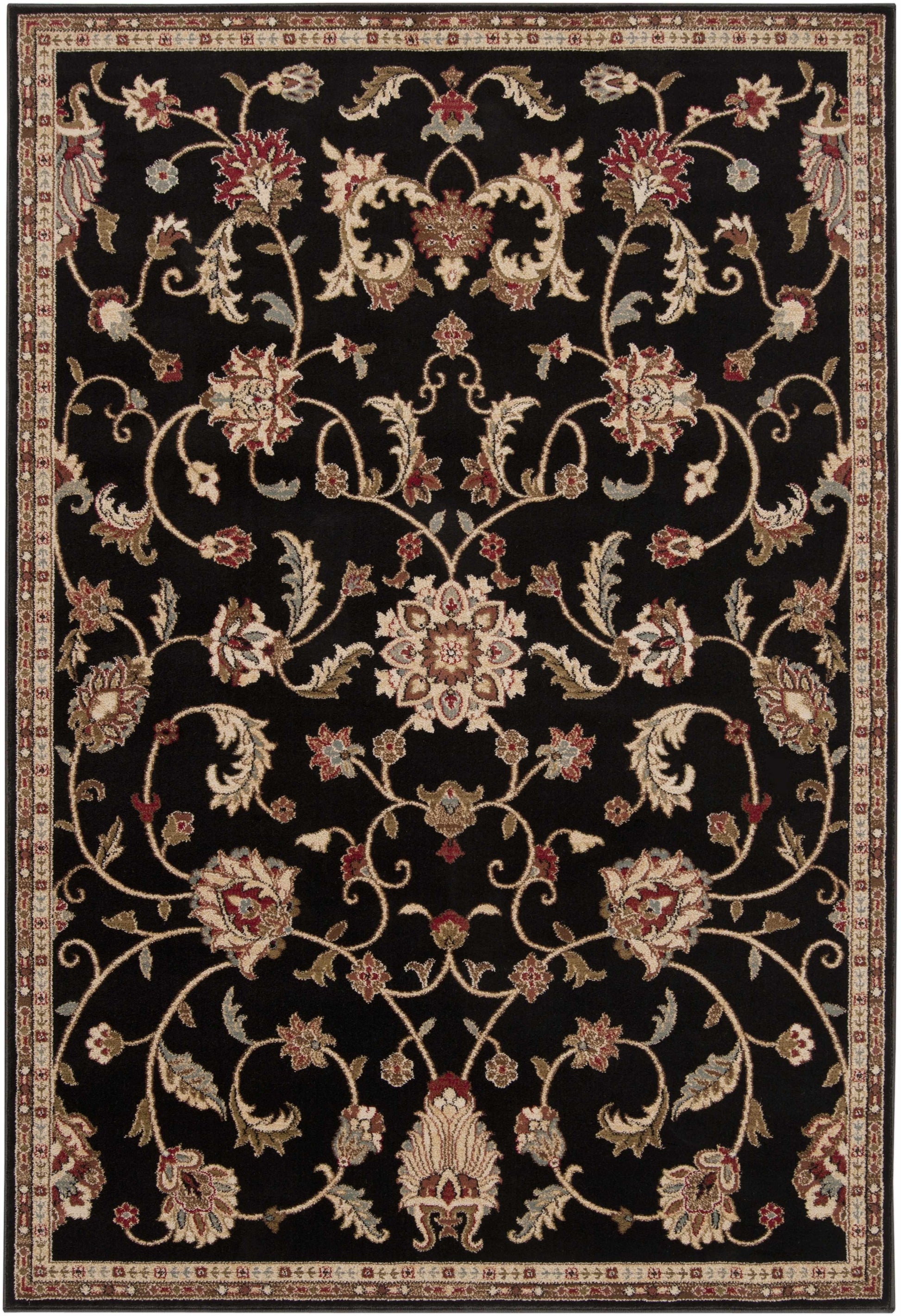 Salona Luxe Black Rug-5