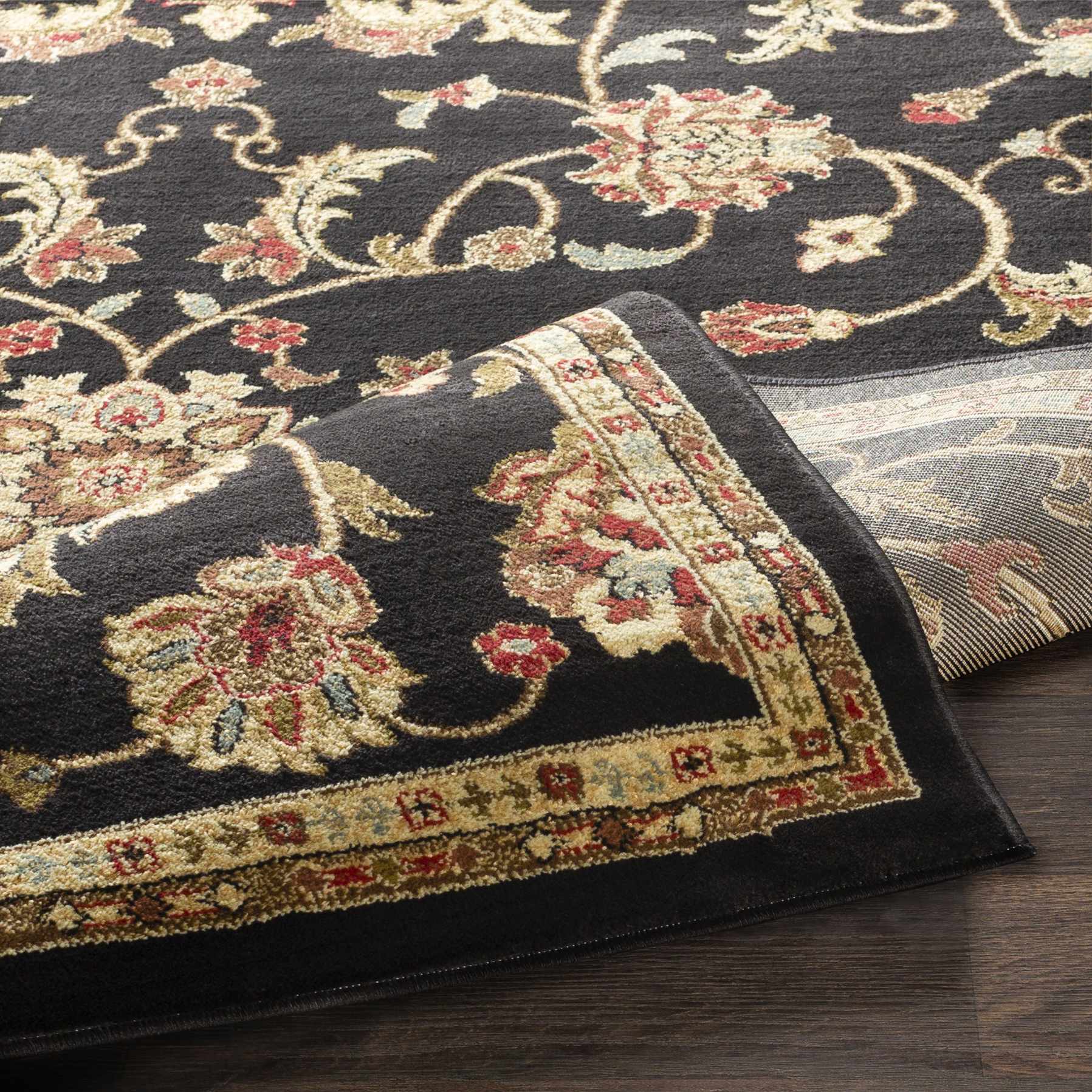 Salona Luxe Black Rug-3