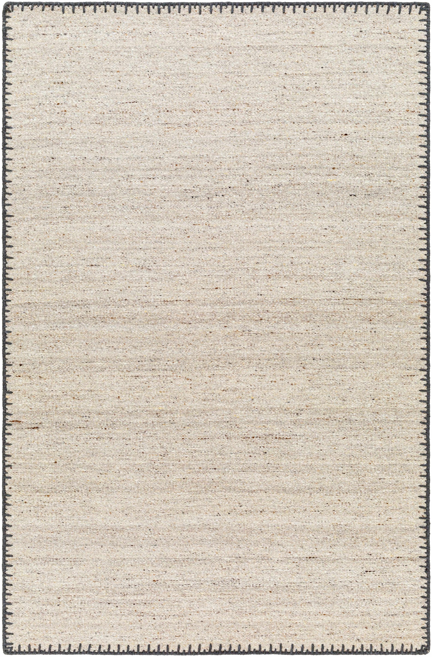 Ayumu Beige Hand Woven Wool Area Rug-0