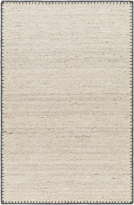 Ayumu Beige Hand Woven Wool Area Rug-0