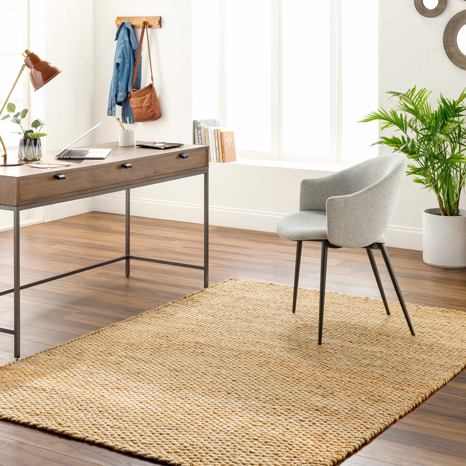 Olof Hand Woven Jute Rug-1
