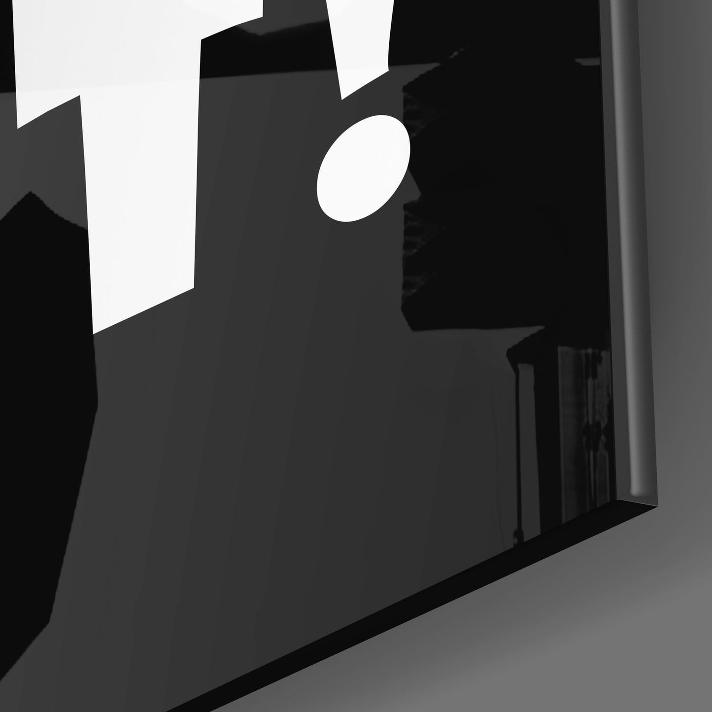 If I'M Not A Boss Glass Wall Art-2
