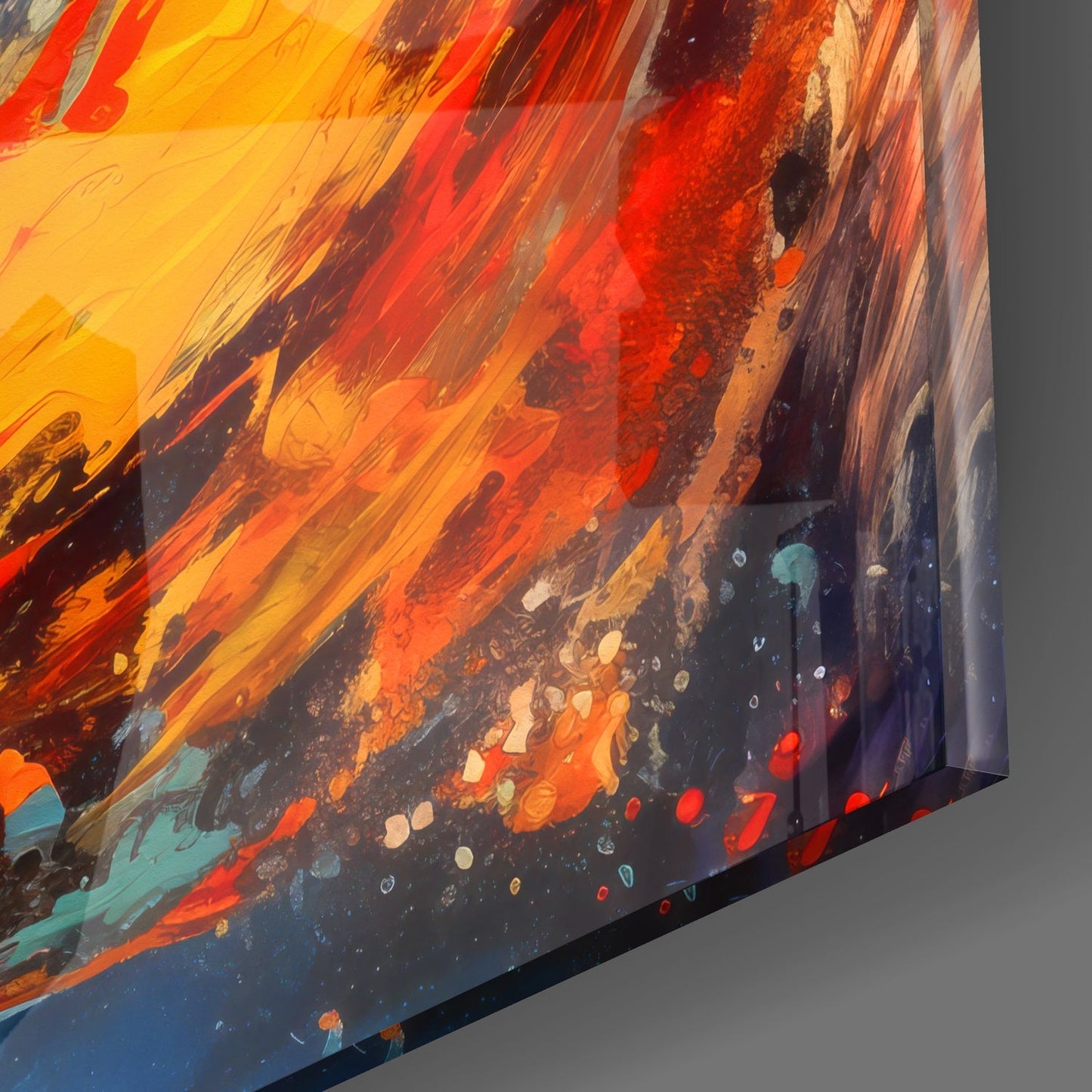 Space Splash Glass Wall Art|| Designer's Collection-2