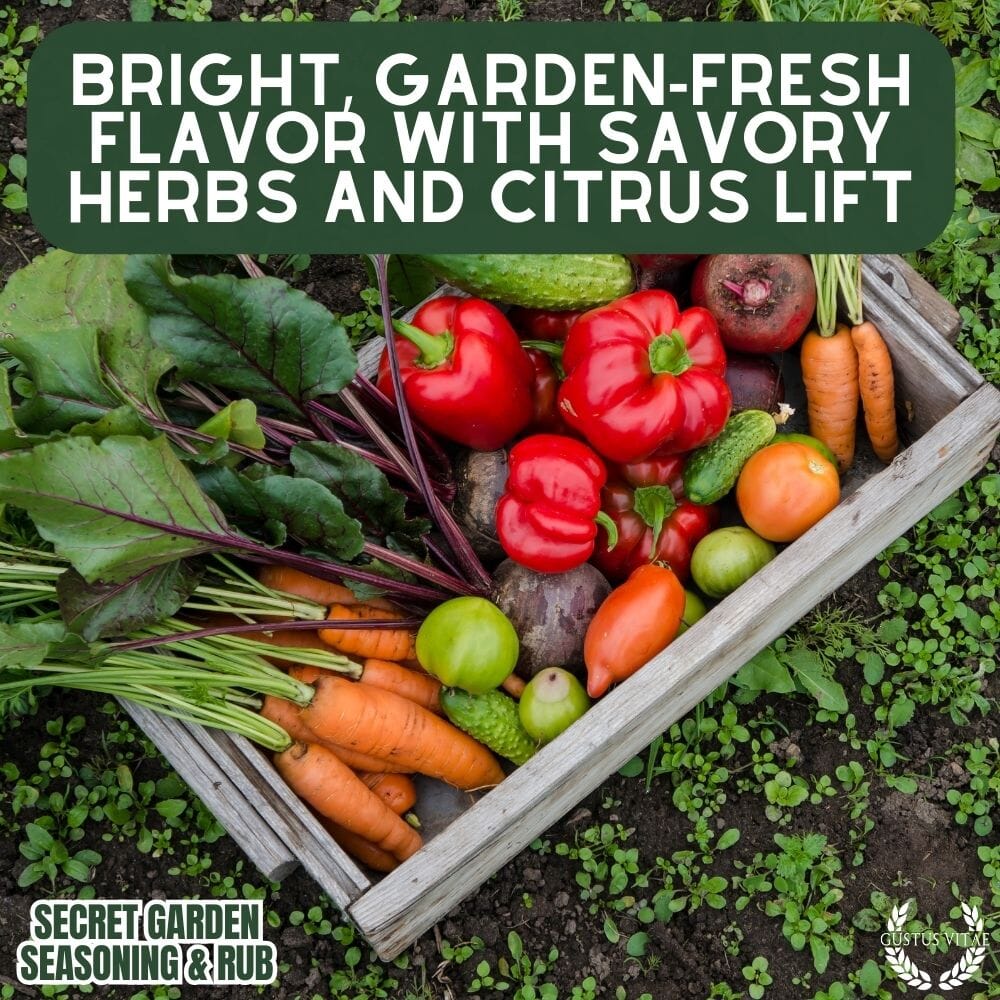 Secret Garden Seasoning & Rub | Gustus Vitae-3