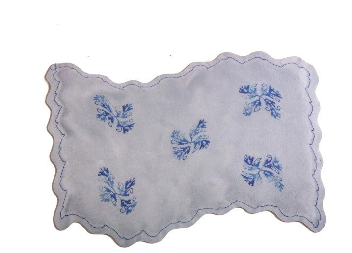 Seletti Acid Flower table mat - White SET OF 2