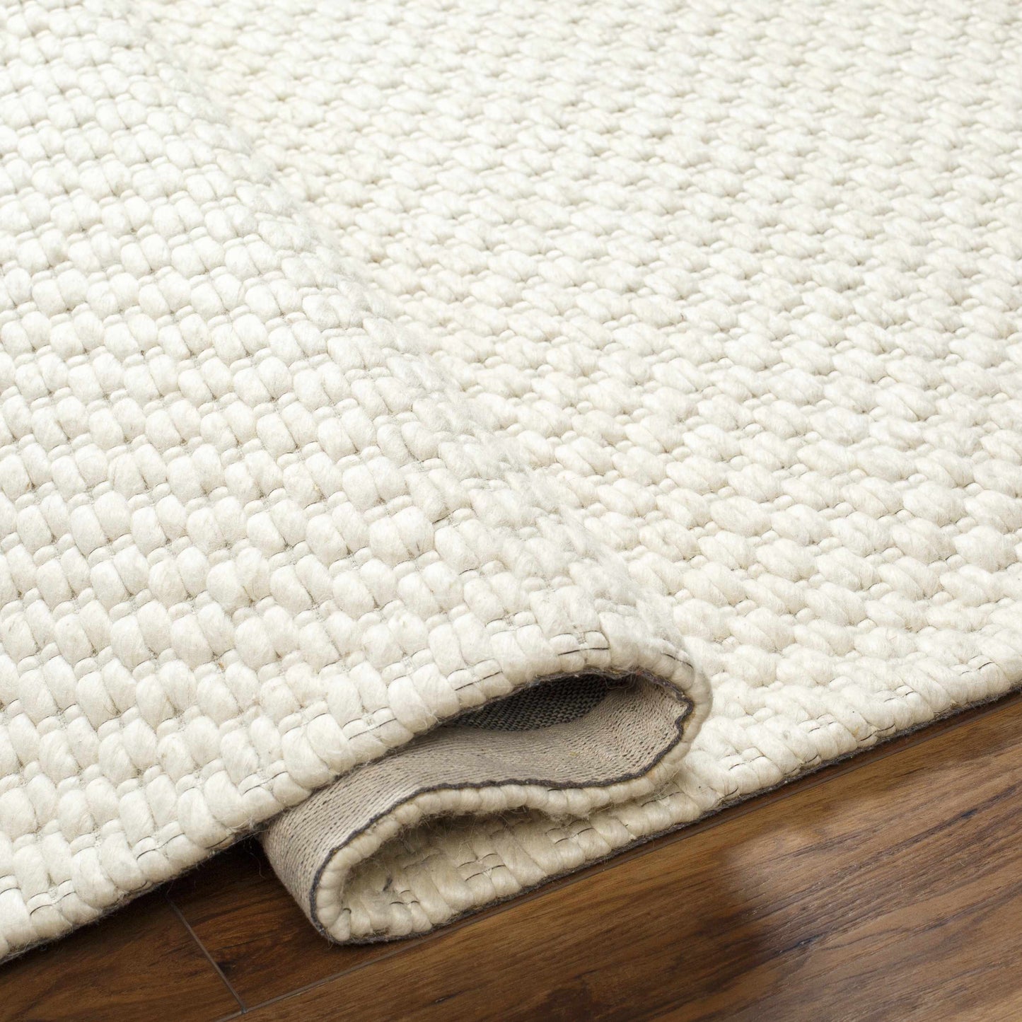 Kassa Cream Hand Woven Area Rug-3