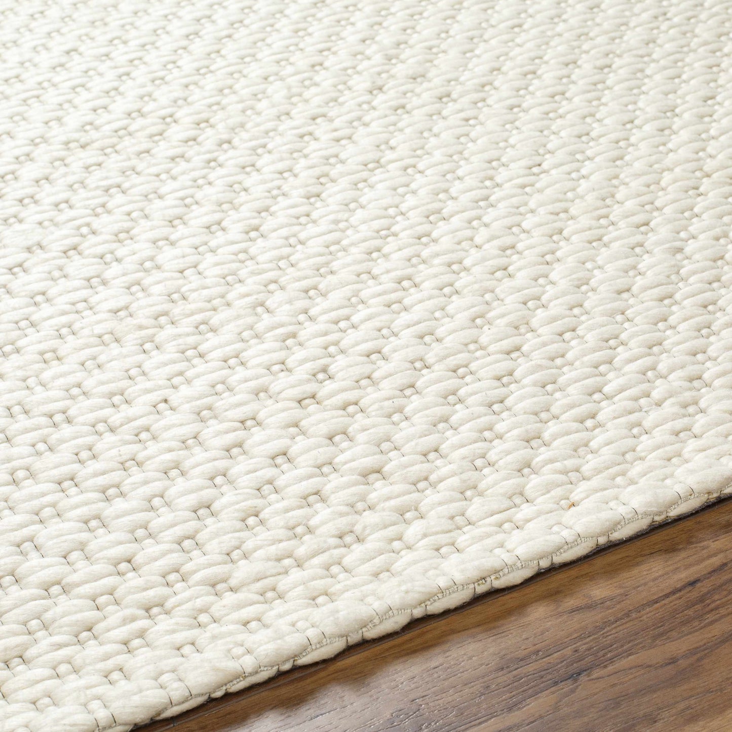 Kassa Cream Hand Woven Area Rug-2